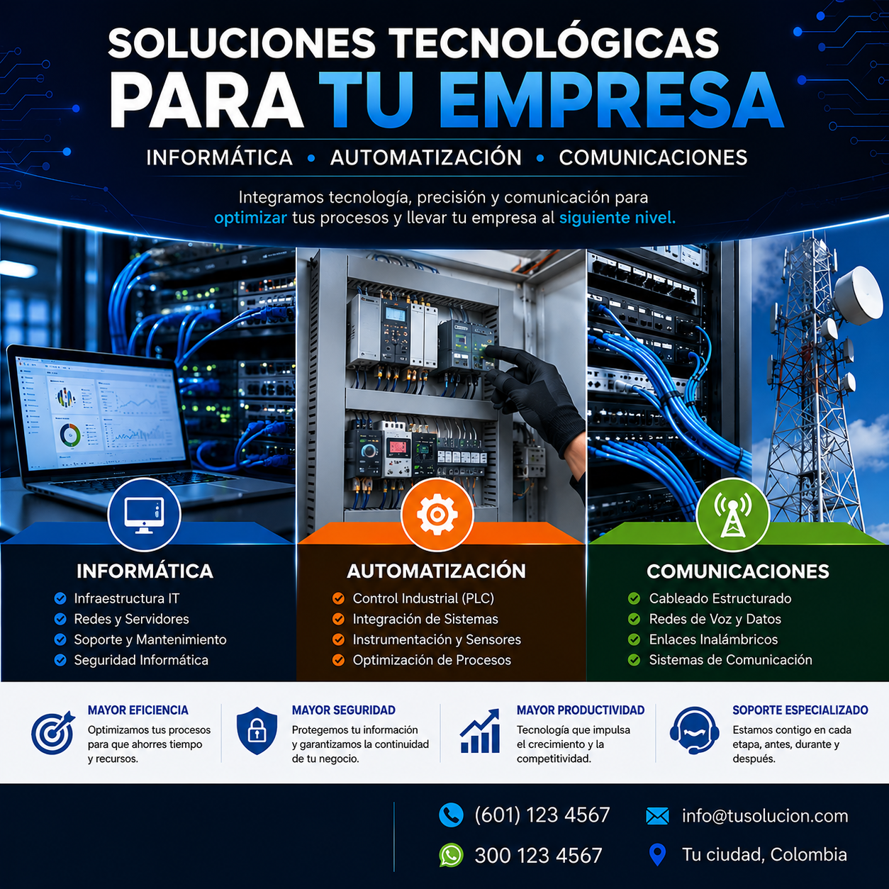 Soluciones Tecnológicas para tu empresa