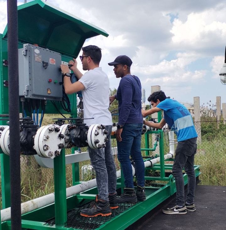 Precisión y control en la infraestructura energética del país.
